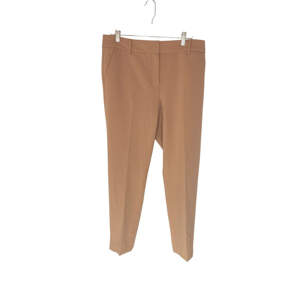 Talbots‎ Hampshire Ankle Pants Trousers Tan Career Business Work Office Size 12
